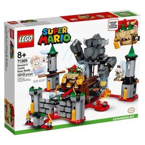 LEGO 71369 Super Mario Bowser’s Castle Boss Battle Expansion Set